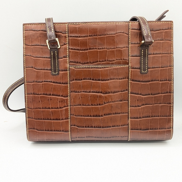 Dooney & Bourke Croco Charlotte Bag - Picture 8 of 13